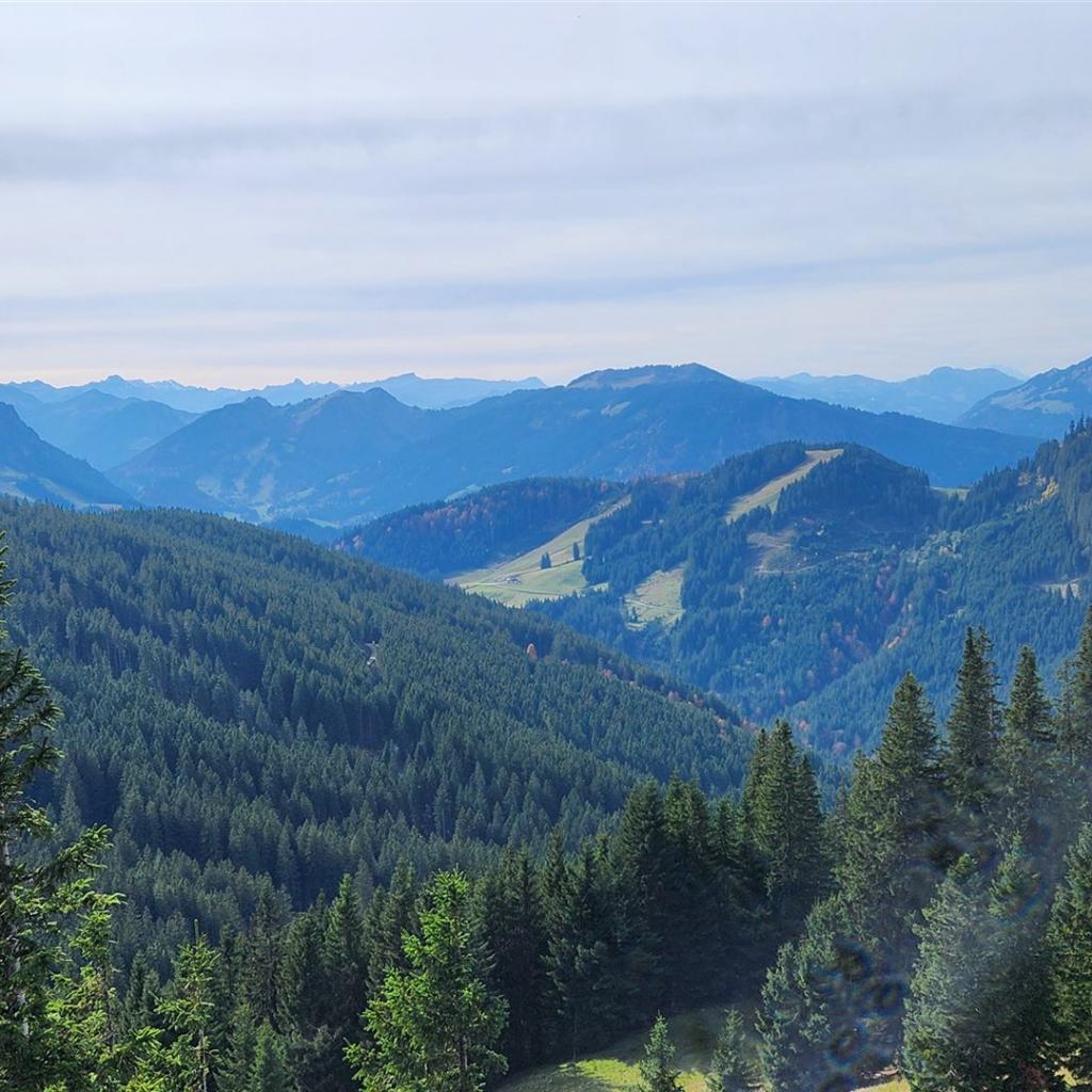 Vom Sorgschrofen (Jungholz) bis zum Übelhorn
