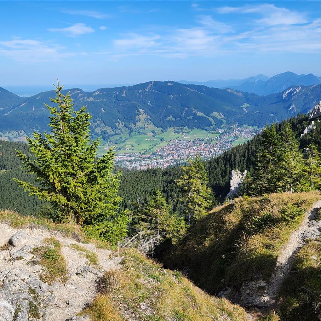 Blick nach Oberammergau