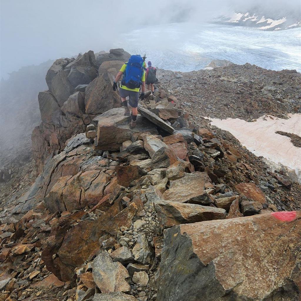 Der Grat zum Becherhaus