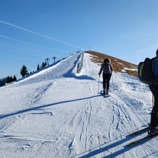 Kurz vor dem Rosskopf-Gipfel