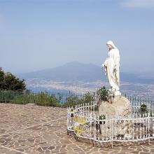 Die Madonna und der Vesuv