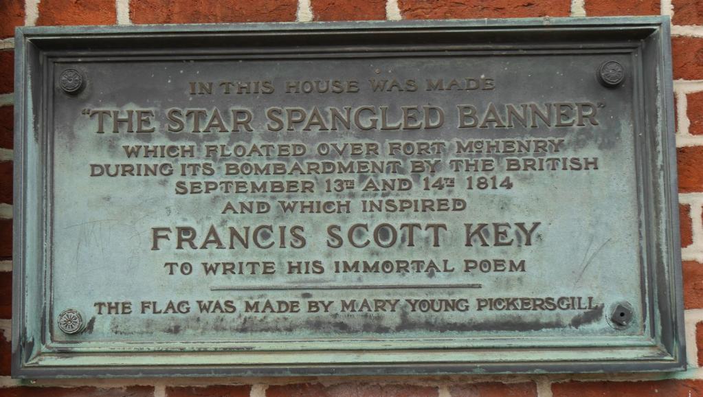 Star-Spangled Banner Flag House Marker