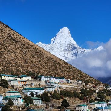 Ama Dablam, 6814 m (von Khumjung)