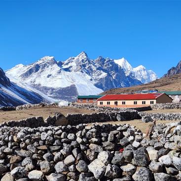 Lungden (letzter Ort vor dem Renjo La Pass)