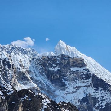 Lobuche West, 6135 m (vom Cho La Pass)