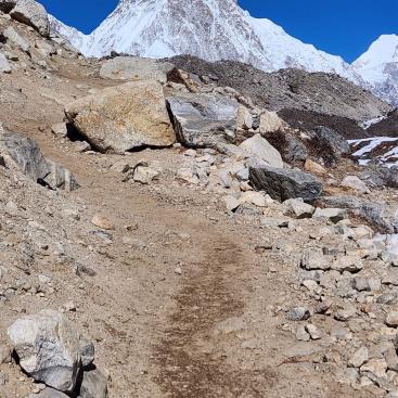 Pumori, 7161 m (Weg nach Lobuche)