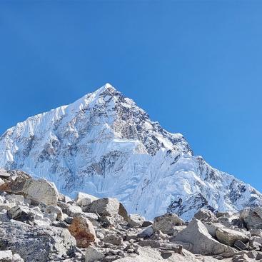 Nuptse, 7861 m (kurz vor dem Everest Base Camp)
