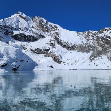 Blick zurück auf den Khongma La Pass