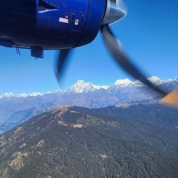 Rückflug von Lukla nach Kathmandu
