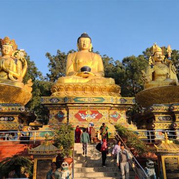 Swayambhu Buddha Park, Kathmandu
