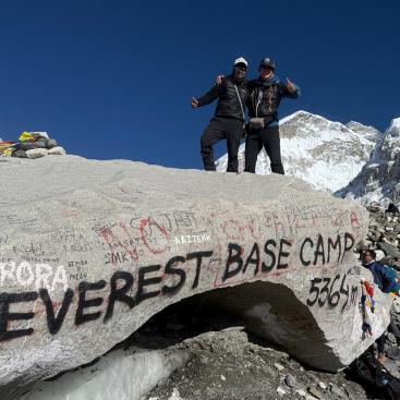Everest Base Camp mit Amrit